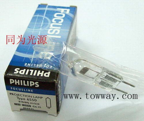 供应PHILIPS(飞利浦)灯泡 6550 15V150W 15V 150W